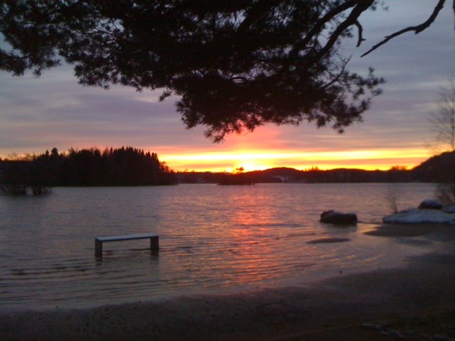 solnedgång